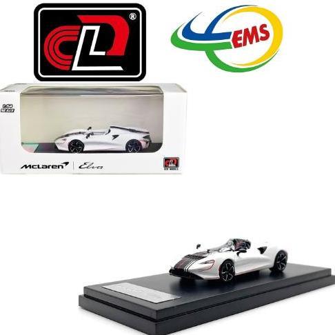 LCD64022-BW - LCD MODELS 1/64 Mclaren Elva Convertible White