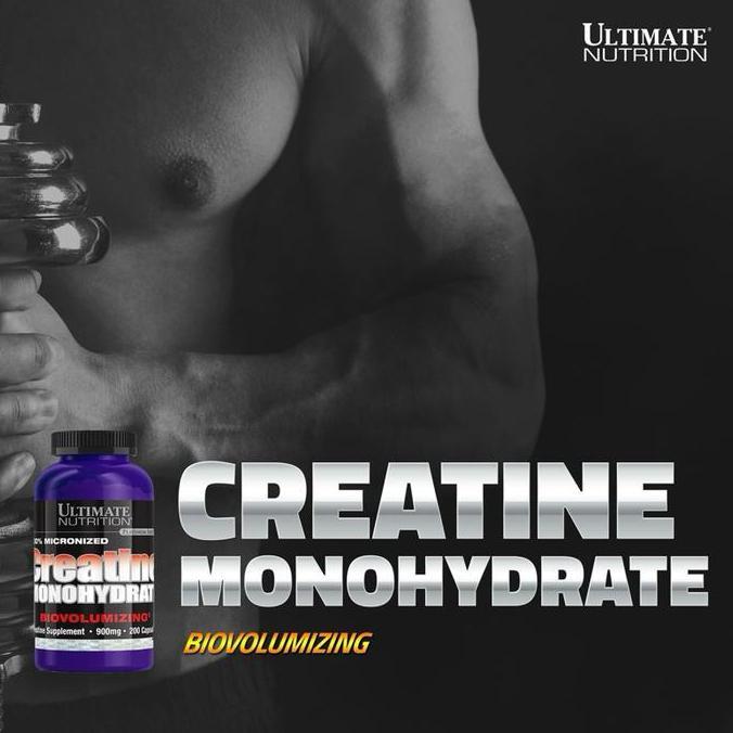 Ultimate Nutrition Creatine Capsules suplemen fitness / suplemen gym / suplemen protein