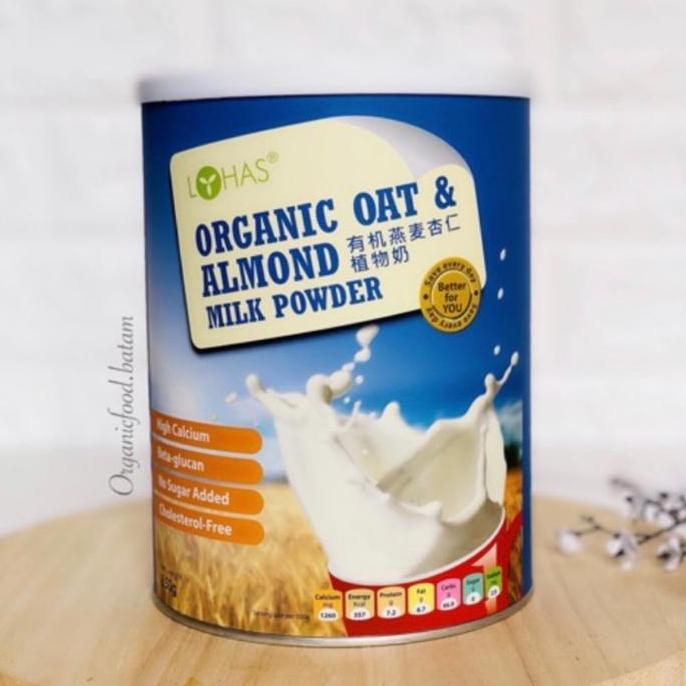 Lohan organic oat & almond milk powder