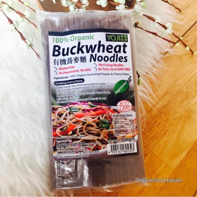 Gluten free Buckwheat Noodle / Mie spaghetti Buckwheat Organik 300g