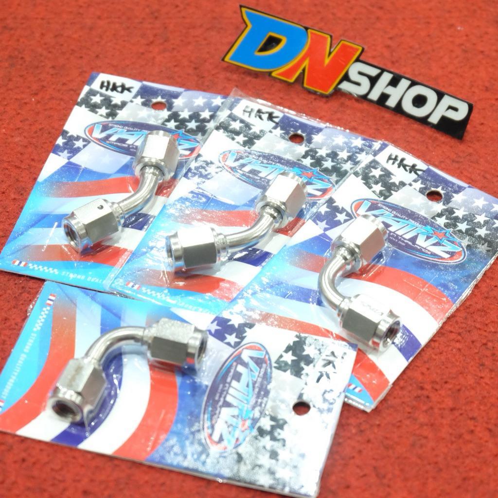 FITTING SAMBUNGAN SELANG REM STAINLESS DRAT TO DRAT ORIGINAL VIETNAM