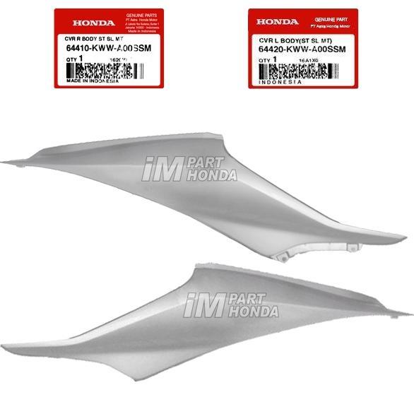 64410-Kww-A00Ssm 64420-Kww-A00Ssm Cover Body Kiri Revo 110 2009 - 2010 Silver