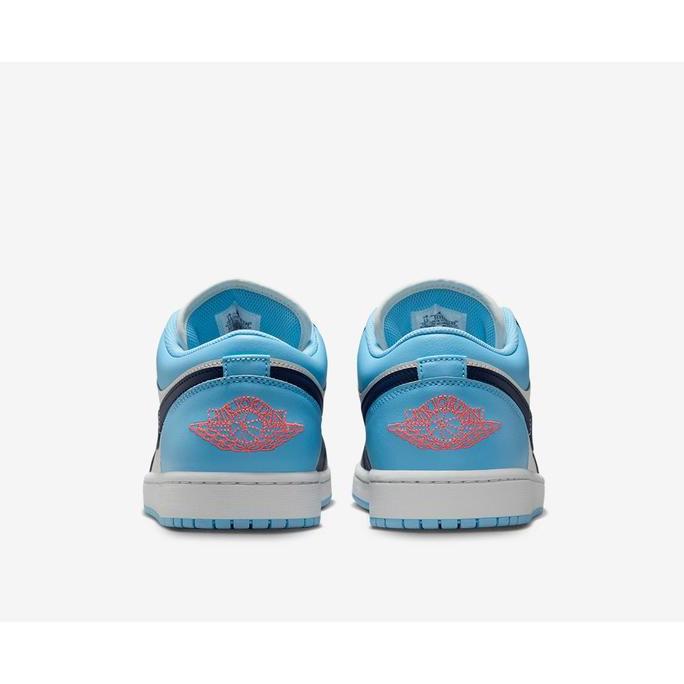 Sepatu Basket Nike Air Jordan 1 Low Blue Chill 553558-149