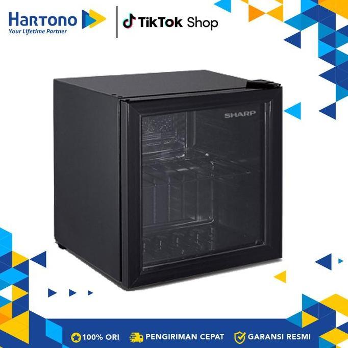 Sharp Mini Showcase Display Cooler SCH50XFS