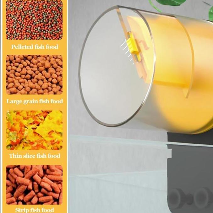 Bisadong- Feeder Ikan Otomatis Pemberi Makan Ikan Otomatis Automatic Fish Feeder