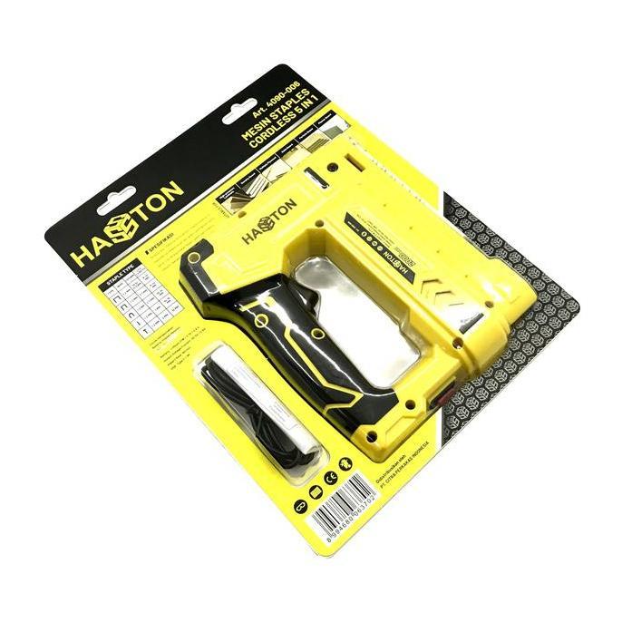 HASSTON 4090-006 Cordless Stapler - Mesin Paku Staples Tembak Baterai