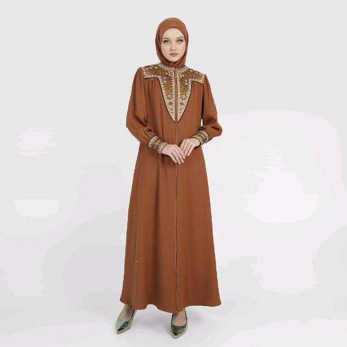Diskon Hikmat Fashion Original A4120 Abaya Hikmat Terbaru 2024 Noerbutikmuslim