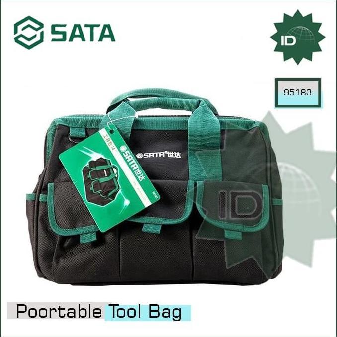 TAS PERKAKAS 95183 14" PORTABLE TOOL BAG SATA