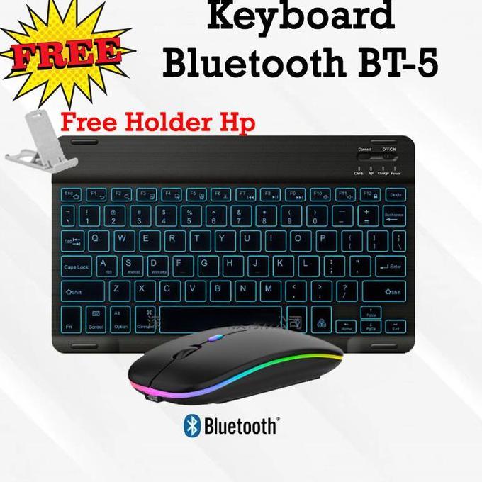 Wireless Slim Keyboard 9 inch Bluetooth iPad Tab Android Windows Mac