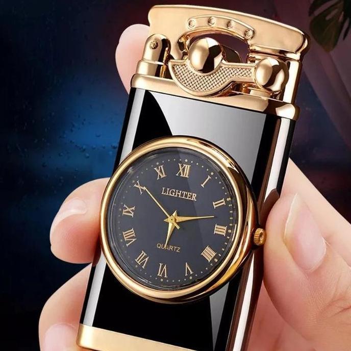 Wilwod- Korek Api Unik Elektrik Plasma Lighter Double Arc Pematic Pematik Korek Api