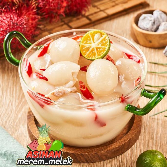 Frutting- Asinan Rambutan Merem Melek Potongan Kiamboy Spesial Aman Ibu Hamil