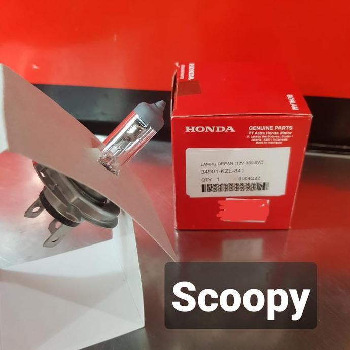 Dop Bohlam Lampu depan Scoopy Original AHM