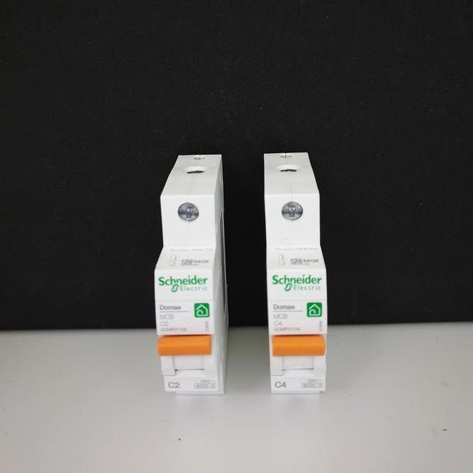 MCB SCHNEIDER MERLIN GERIN 2A / 4A ORIGINAL DAN TERPERCAYA