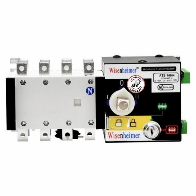 CHANGE OVER SWITCH 4P 100A MOTORIZED/COS OHM SAKLAR OTOMATIS 4P 100A ORIGINAL DAN TERPERCAYA