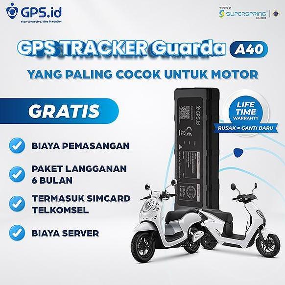 SUPERSPRING GPS MOTOR DAN MOBIL MURAH FREE 6 BULAN GARANSI SEUMUR HIDUP COCOK UNTUK MOTOR MOBIL BUS 