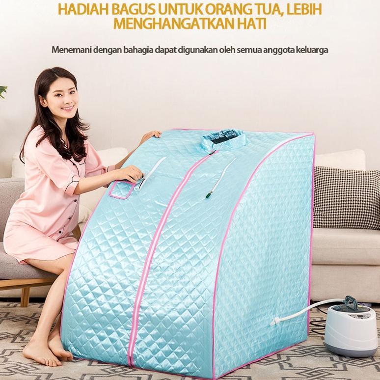 Big Promo Portable Steam Sauna Sauna Portable Alat Pelangsing Tubuh Alat Sauna Room Alat Sauna  Slim