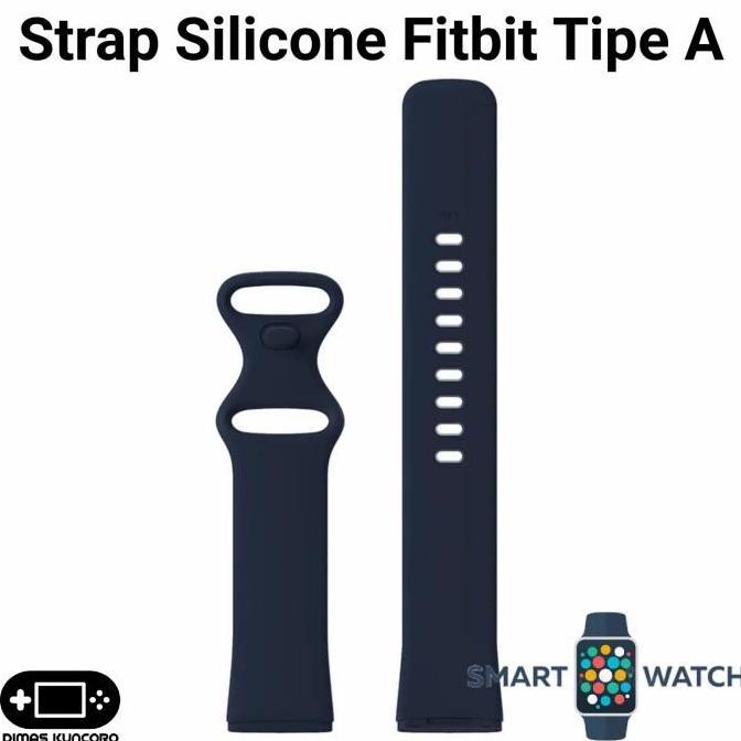 Strap Silicone Fitbit Tipe A Silicon Versa 3 4 Sense 1 2 Smartwatch