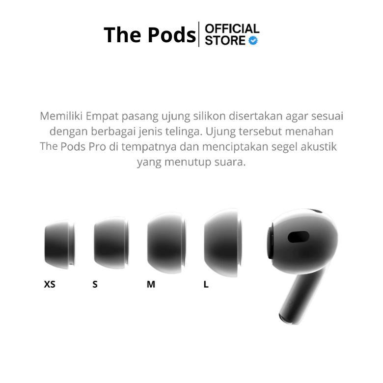 CUCI GUDANG [BEST SELLER] ThePods PRIME Pro Gen 2 ANC 100% TWS Active Noise Cancelation, H2 Chip, Wi