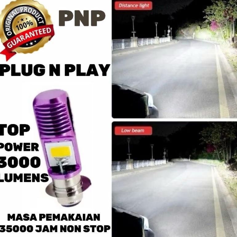 HOT SALE LAMPU DEPAN MOTOR LED HONDA BEAT KARBU/ESP/FI SUPER TERANG ORIGINAL H6