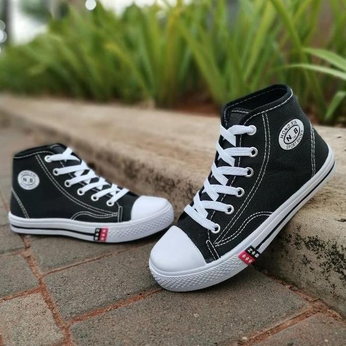 Termurah / Hot Sale Sepatu Import Nb Anak Sekolah Sd Smp Sma Sol Karet Fashion Warrior