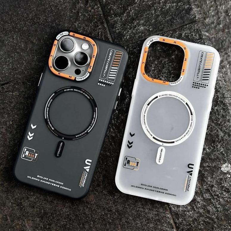 CUCI GUDANG ARTIFICIAL Case Magsafe + Rings kamera premium full hybrid - Hardcase/Casing Hp Iphone C