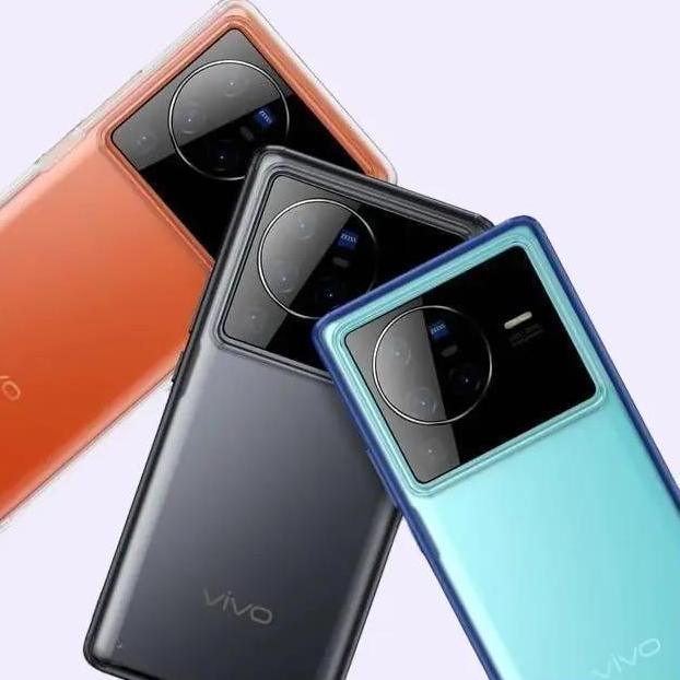 FROSTED TRITONE SERIES SOFT CASE for VIVO X80 / X80 PRO 5G