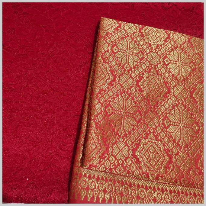 Bahan Brokat , Songket, Satin , Batik Halus Terlaris