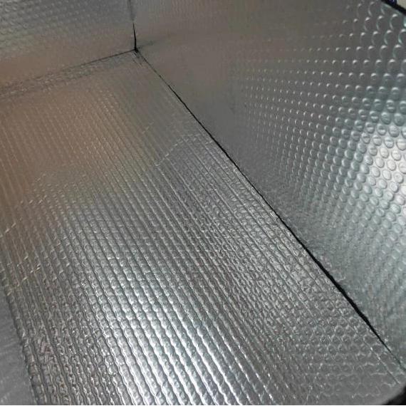 Alumunium bubble foil peredam panas Aluminium insulasi atap 1 Roll