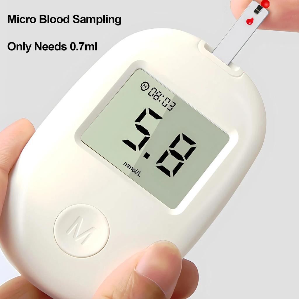 Blood glucose meter, medical blood glucose test paper equipment, diabetes blood glucose meter kit