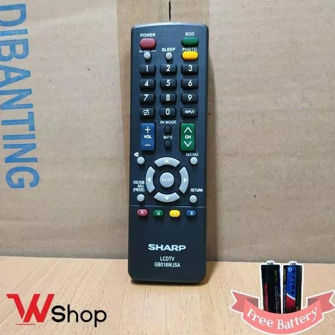 Remot TV LCD/LED Sharp - Ori/ORIGINAL - Television Remote