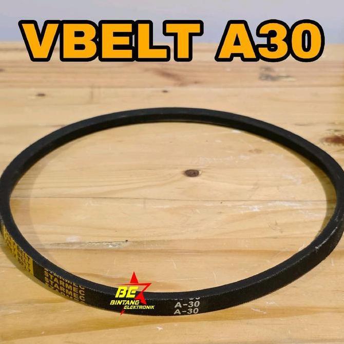 VBELT A30 V-BELT MESIN CUCI A-30 V BELT A 30 VAN BELT 720 PAN BELT VAN BEL