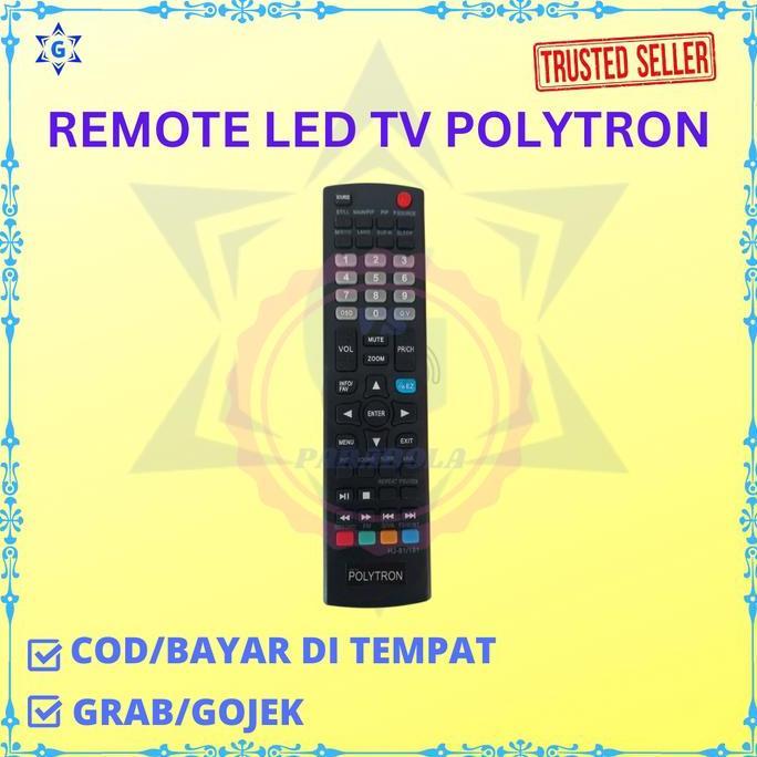 REMOTE FOR TV LCD REMOTE LED POLYTRON 81I191 / 811191 CINEMAX / BAZOKA