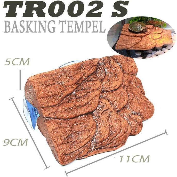TR002C BASKING TEMPAT JEMUR KURA KURA AIR TURTLE BANK ISLAND TERRARIUM AQUARIUM KANDANG PET REPTILE 