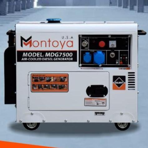 Genset Silent Diesel 5000 Watt 5 Kva. Hyundai Hdg 6500 Dsl Pekan Promo