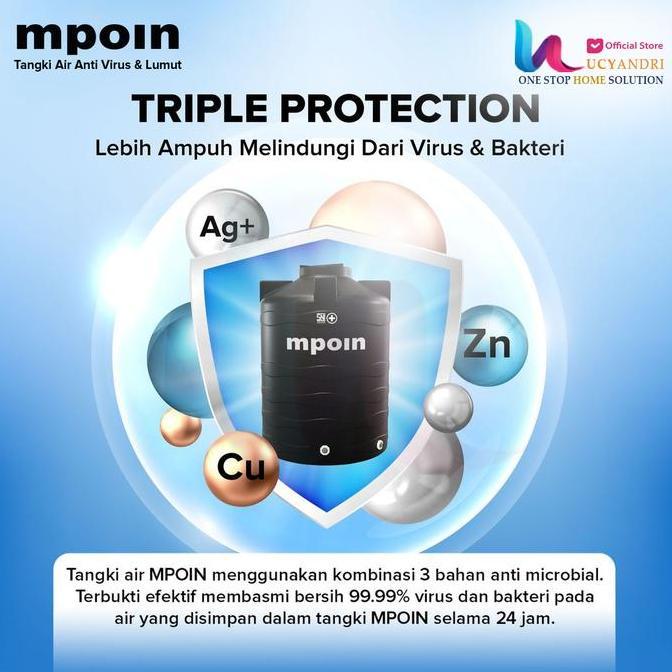 Diskon Toren Air Mpoin 5000 L Gelang Ring Tangki Air Tandon Mpoin Plus