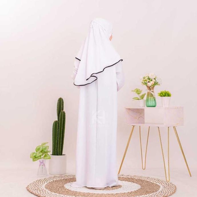 Abaya Anak Set Hijab Baju Gamis Anak Perempuan Umur 5 Sampai 13 Tahun Anak Tanggung Terbaru Airflow 