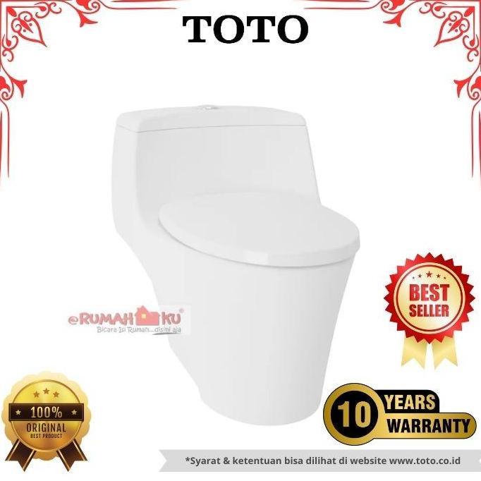 Diskon Kloset Duduk Toto Cw823Rj One Piece Toilet