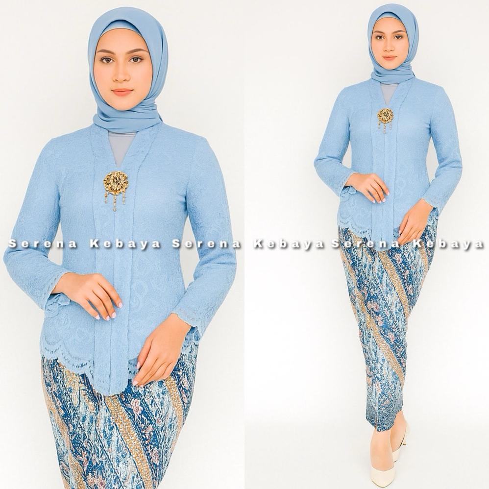 NEW KEBAYA BROKAT KARTINI - KEBAYA MODERN - SET KEBAYA WISUDA MODERN - KEBAYA REMAJA - KEBAYA PESTA 