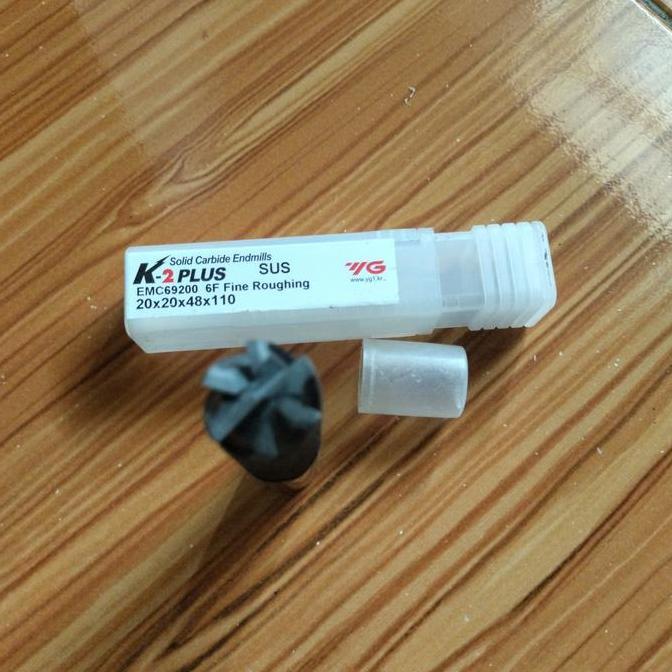 Endmill Roughing Carbide 20mm-6Flute Milling Raffing Carbide 20mm murah