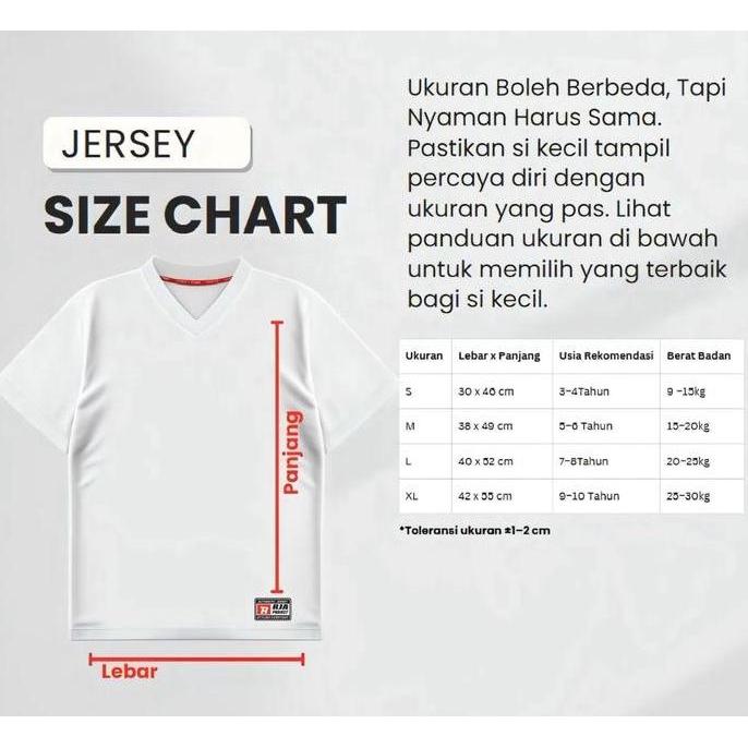 Jersey Anak One Piece Edition Kaos Setelan Kids Premium | Jersey Anak Karakter Luffy Zoro Nami One P