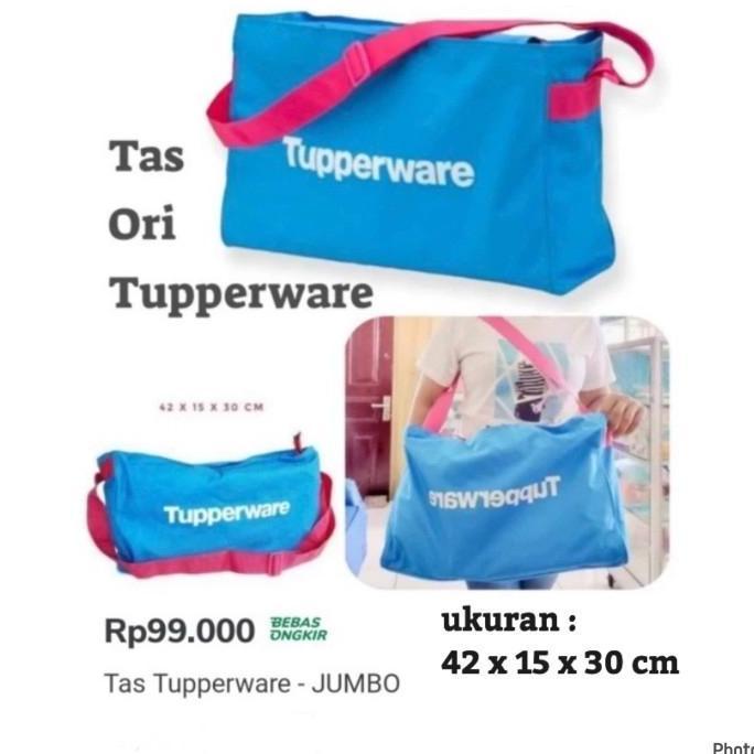 Tas Berpergian Travel - Tas Perjalanan Mudik Tupperware Bag