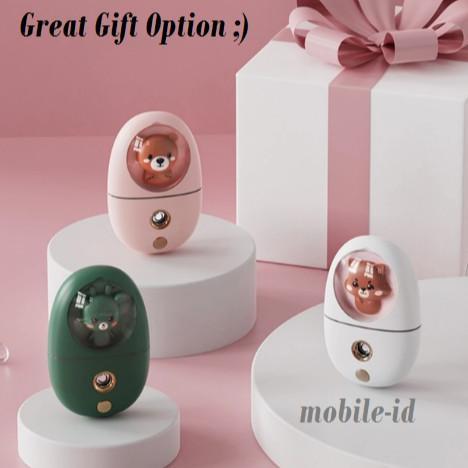 New Product Mini Nano Spray Portable Boneka Gepeng 35Ml Nano Mist Premium Nano Cute Nano Lucu [Anti 