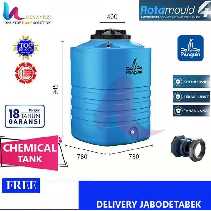 Miliki Penguin Tangki Air Kotak Te 55 Kimia Kotak Toren Chemical