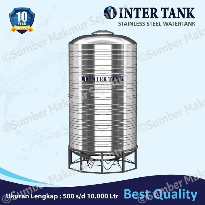 Spesial Tangki Air Stainless Inter Tank T 3000 / Toren Air / Tandon Air