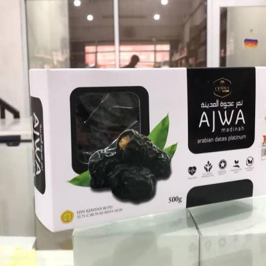 Buah Kurma Ajwa Al Madinah 500 gram Qoswa