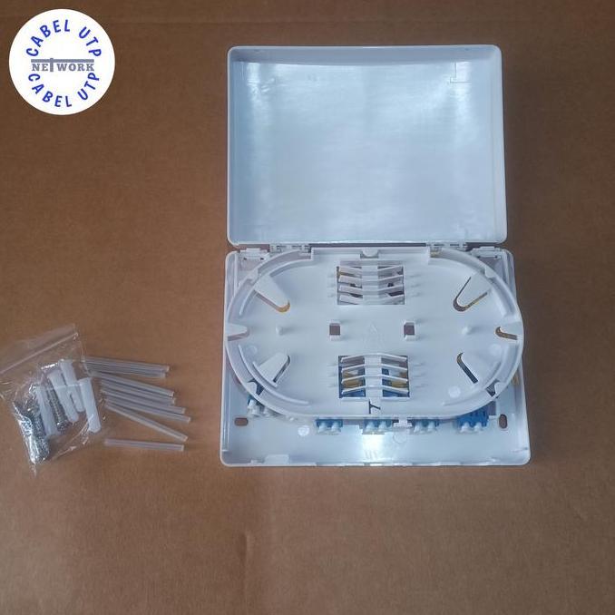 Roset FO 8 Core LC-LC Singlemode Komplit Adapter + Pigtail ( Fullset )