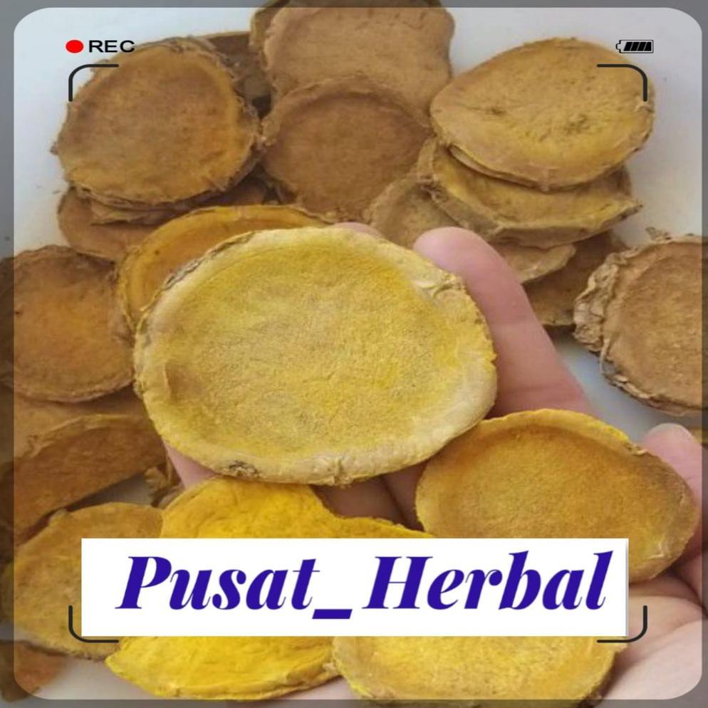 Temulawak  Kering Super 100% Original Curcuma Zanthoriza 1Kg
