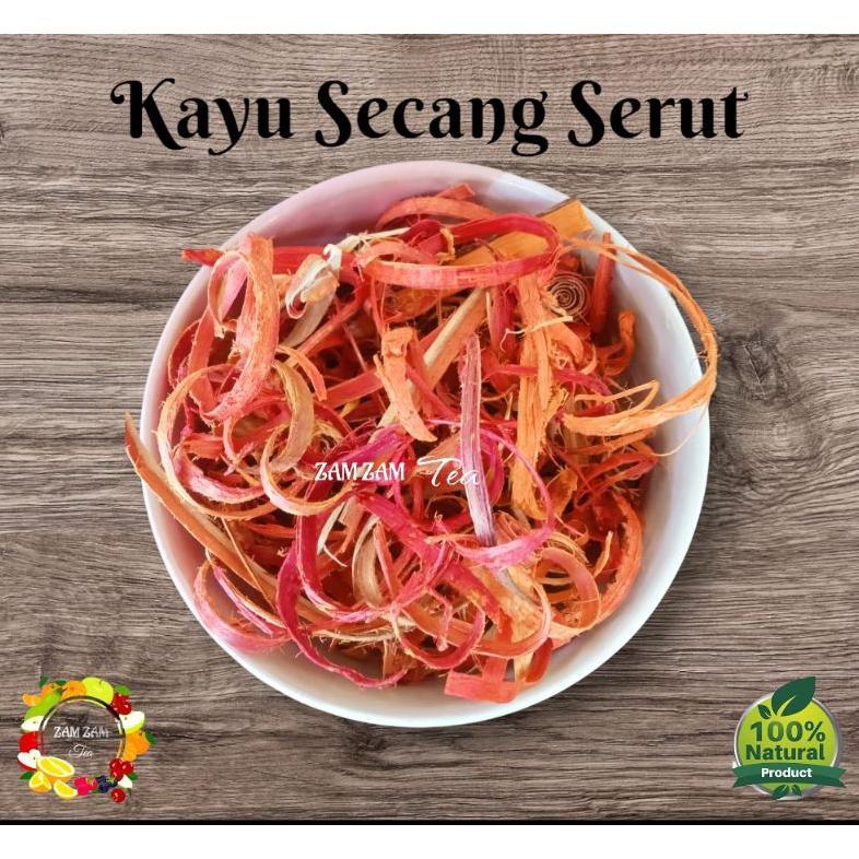 Secang Serut Merah 1Kg/,Kayu Secang Serut Merah 1Kg