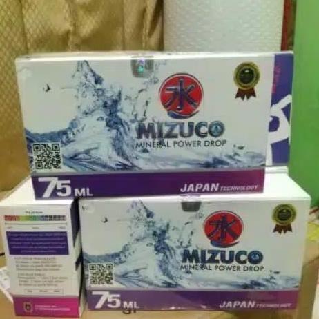 Mizuco Mineral Alkaline Power Drops | Isi 5 botol