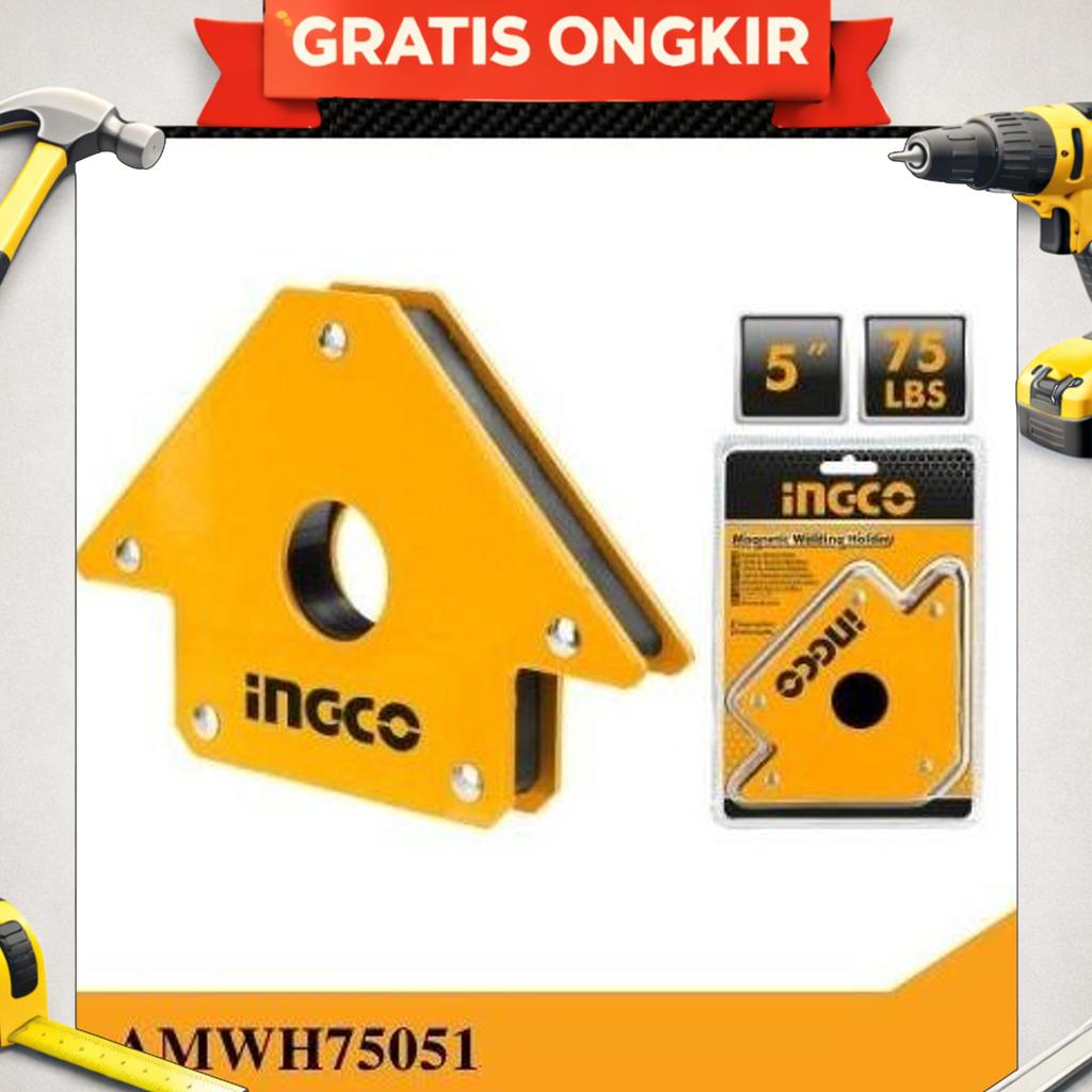 Magnetic Welding Holder (5") Ingco Amwh75051 - Siku Magnet Las Arrow
